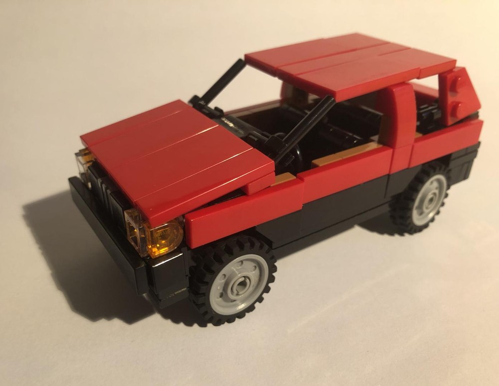LEGO MOC Fiat Panda 4x4 by Dutch carbuilder | Rebrickable - Build