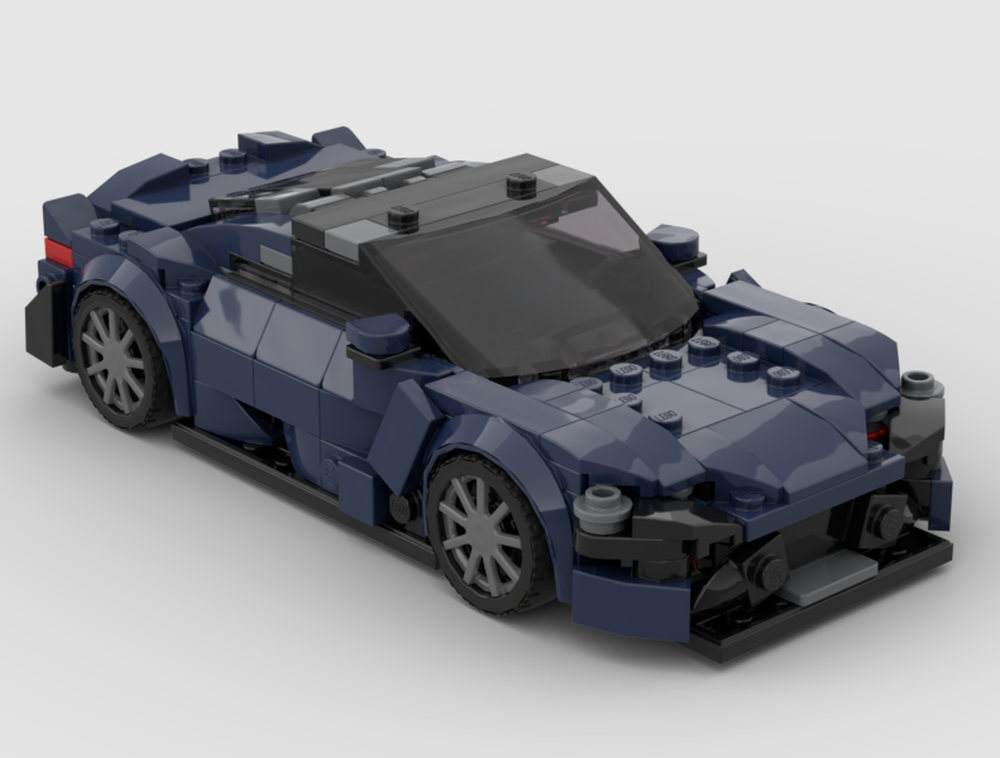 LEGO MOC McLaren 765LT (76920 alternate) by DRT16 | Rebrickable