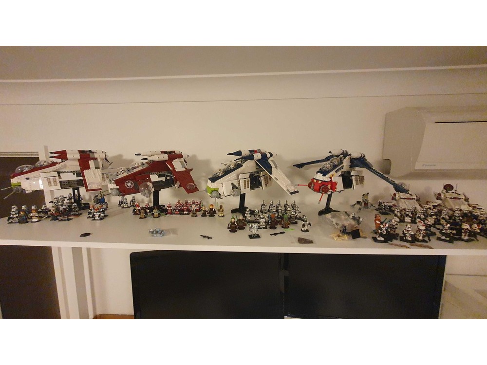 軍団 LEGO MOC-199699 Plo's Bros Republic Gunship by gavgavgav123