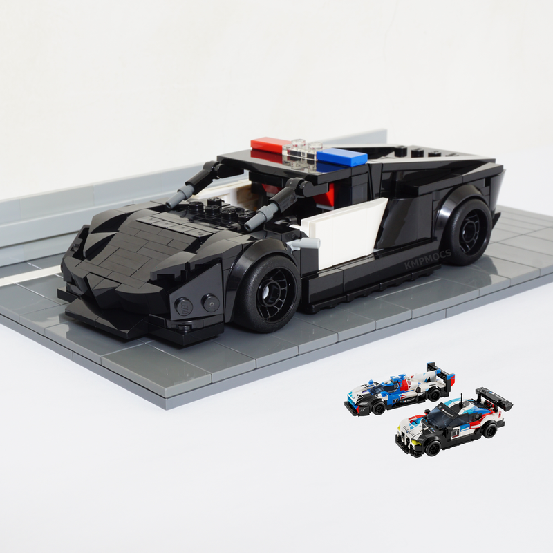Lego lamborghini police car hotsell