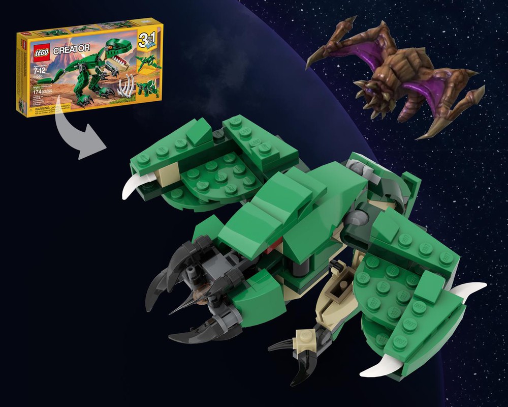 LEGO MOC Zerg Scourge by BrickVink | Rebrickable - Build with LEGO