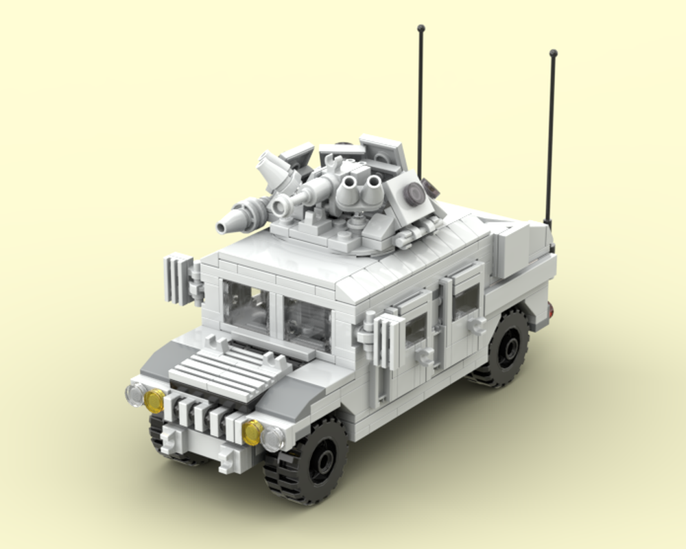 LEGO MOC Humvee by RedAfolPL | Rebrickable - Build with LEGO