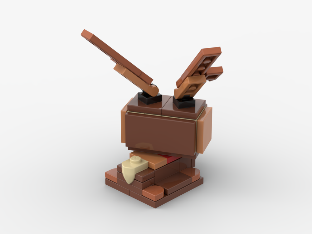 LEGO MOC Rudolph resting by EVA001 | Rebrickable - Build with LEGO