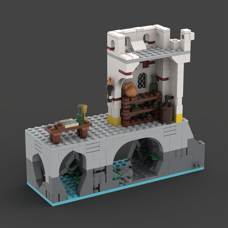 LEGO MOC-199909 Storage Expansion: Eldorado Fortress (10320) by