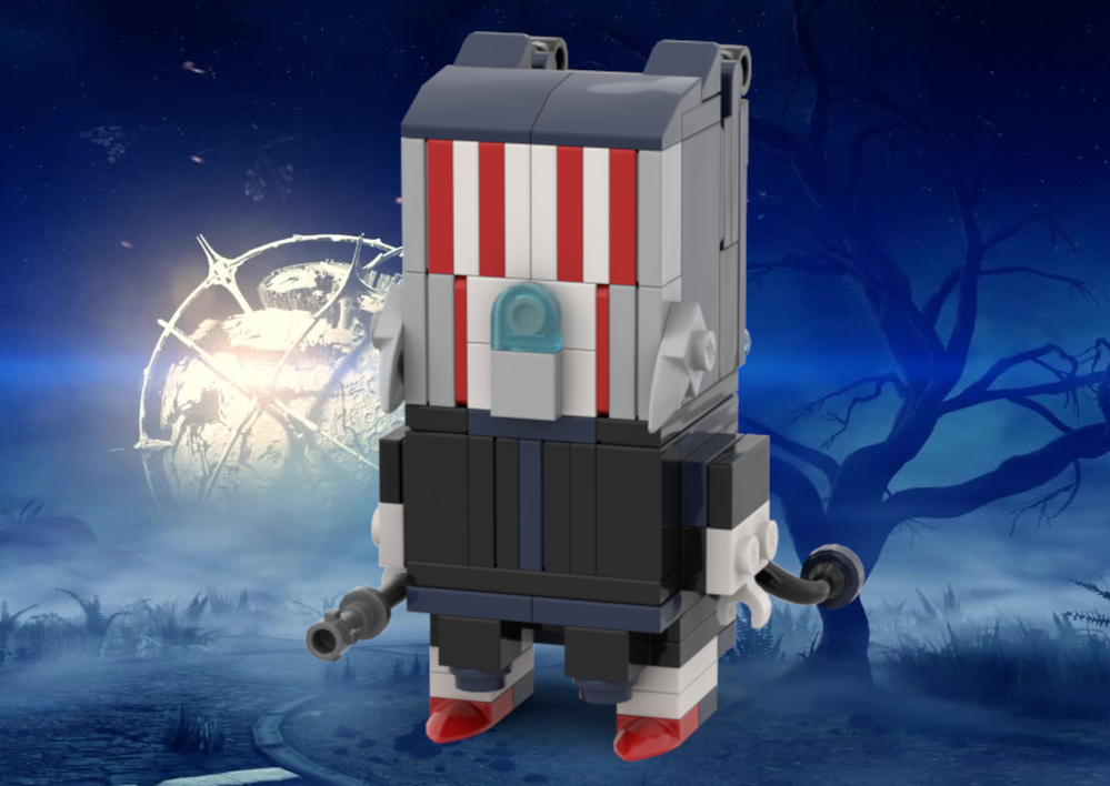 LEGO MOC Warframe Wukong BrickHead by goldengamer72 | Rebrickable ...