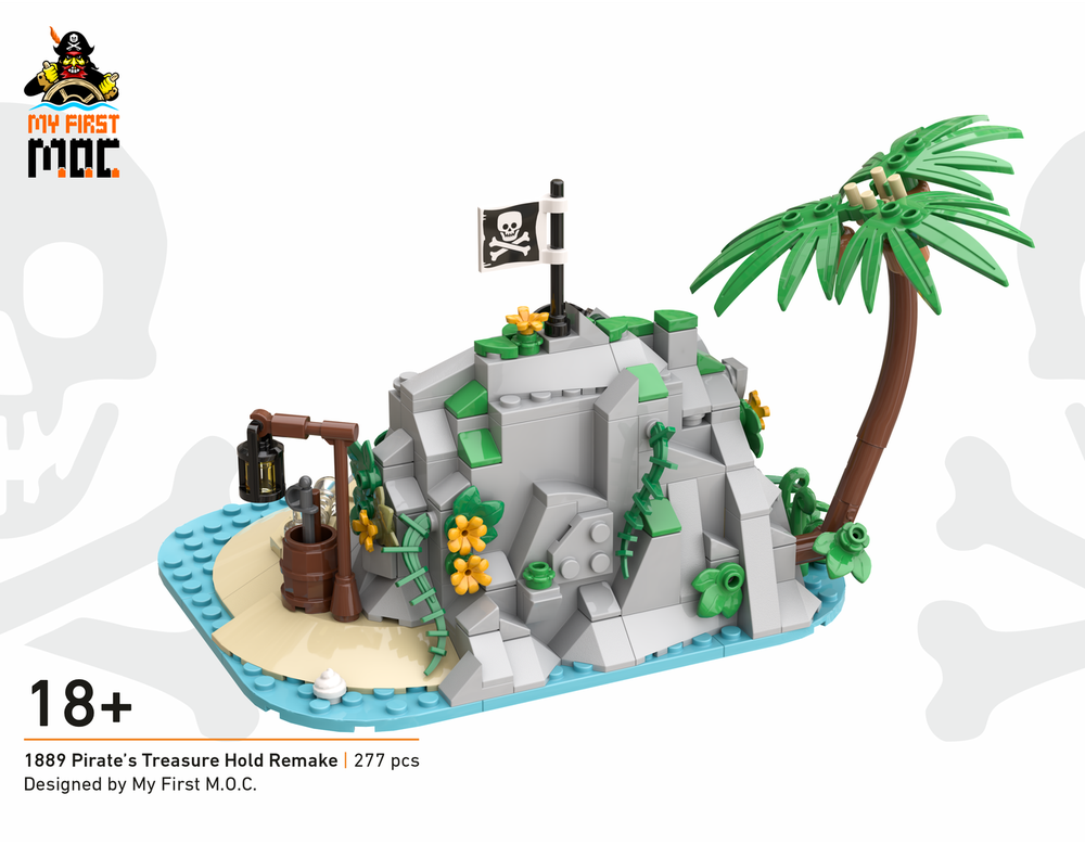 LEGO MOC-200001 1889 Pirate's Treasure Hold Remake 2024 by MyFirstMOC ...