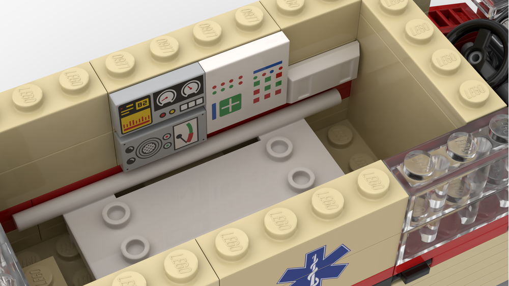 LEGO MOC 1989 Mercedes-Benz 309D (T1) ambulance van by BRSBricks ...