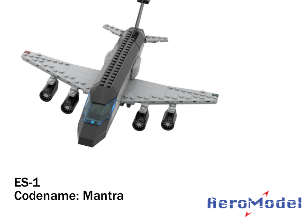 LEGO MOC-200030 ES-1 Mantra by Shturmovik | Rebrickable - Build with LEGO