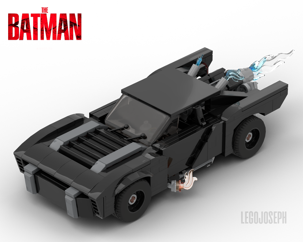 LEGO MOC-200036 The Vengeance Batmobile V5 by LEGOJOSEPH | Rebrickable ...