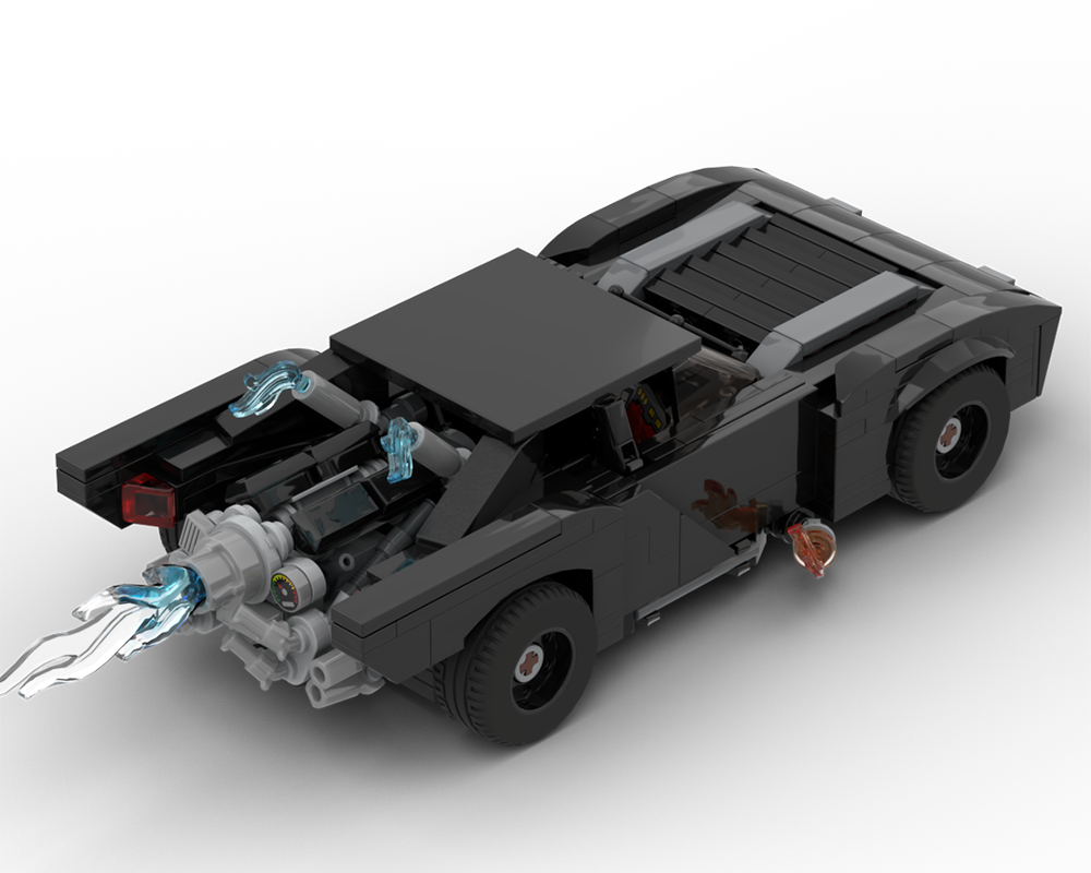 LEGO MOC-200036 The Vengeance Batmobile V5 by LEGOJOSEPH | Rebrickable ...