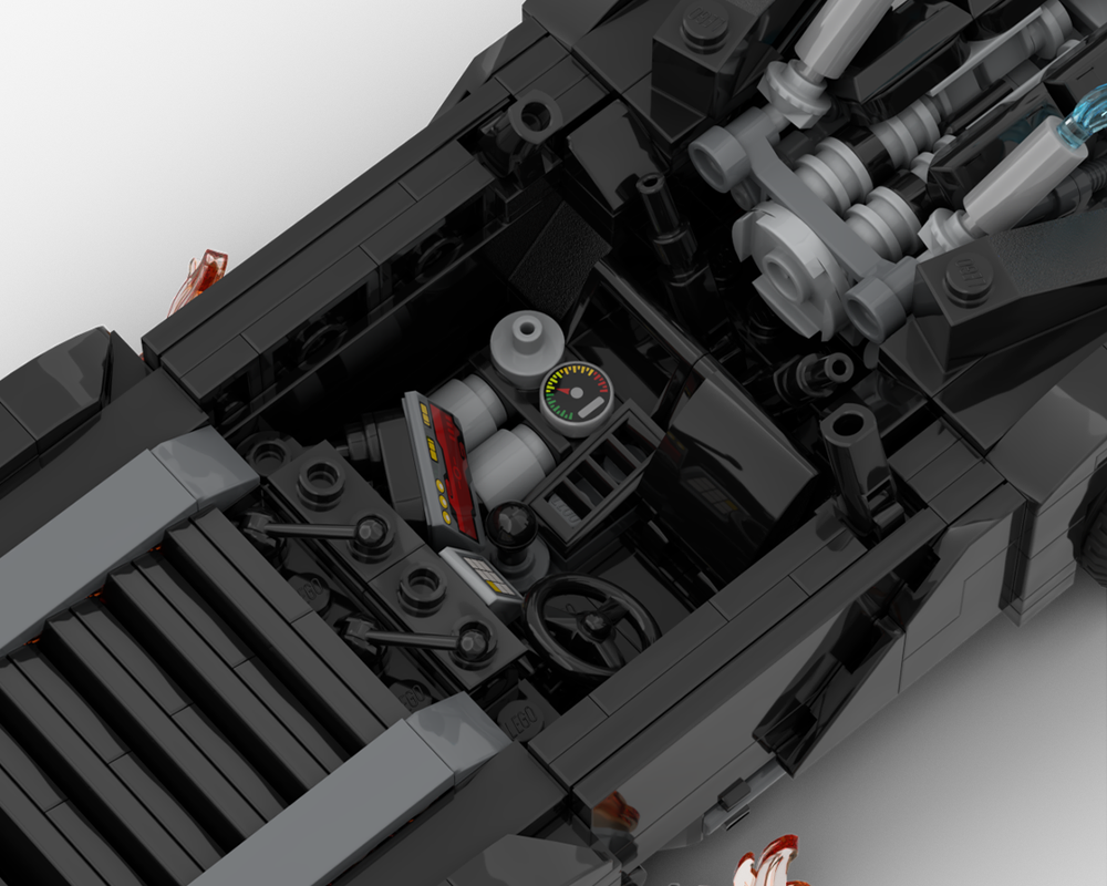 LEGO MOC The Vengeance Batmobile V5 by LEGOJOSEPH | Rebrickable - Build ...