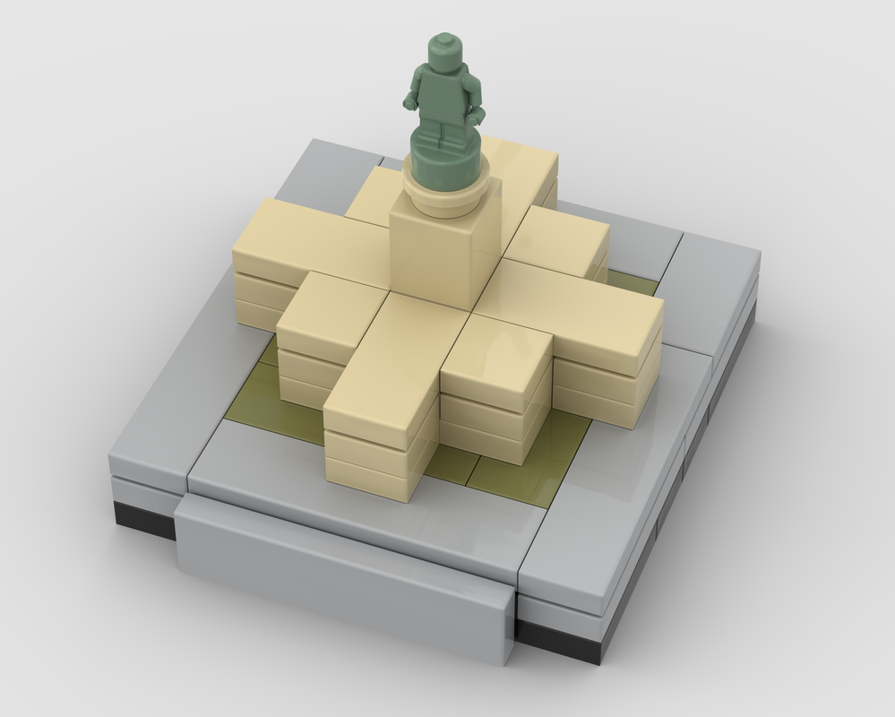 LEGO MOC Statue of Liberty by Duesenjaeger91 | Rebrickable - Build with ...