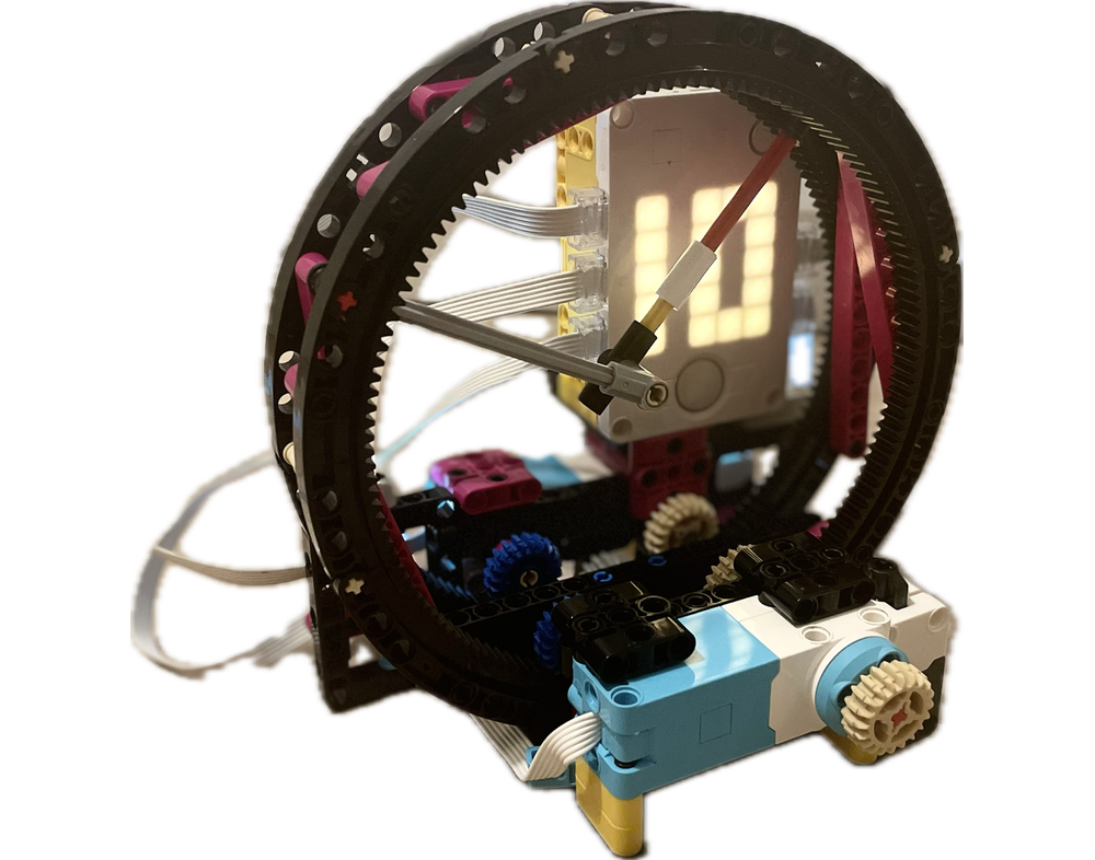 LEGO MOC Lego Spike Prime - Hollow Clock by mgBricks | Rebrickable