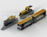 60197 Alternate Build - San Francisco Style Cable Car Trams & Stations