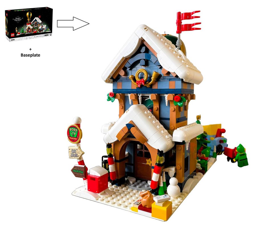 LEGO MOC Santa's Post Office Alternate build of 10339 by re-bricked ...