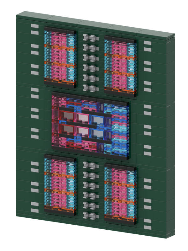LEGO MOC-200143 CPU die by alohasurf | Rebrickable - Build with LEGO