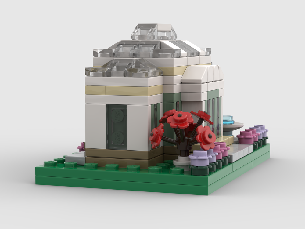LEGO MOC 21353 - mini modular Botanical Gardens by cresswga ...