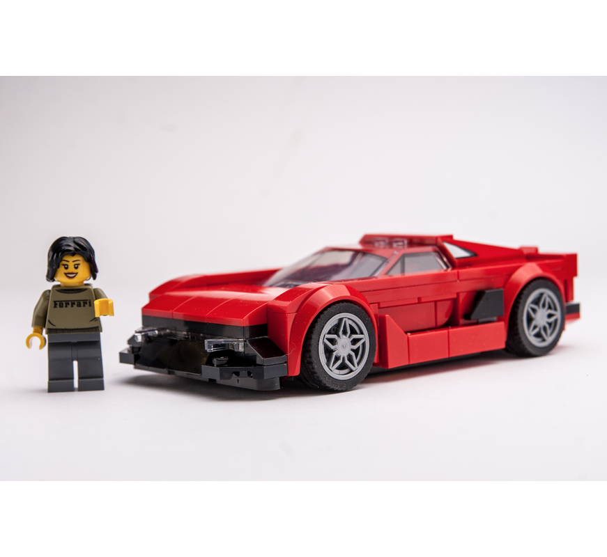 LEGO MOC-200273 76934 Rosso Coupe by Keep On Bricking | Rebrickable ...