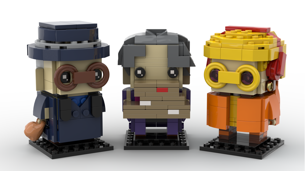 LEGO MOC-200332 [OMitB S1] Charles, Oliver, and Mabel by khyrsed ...