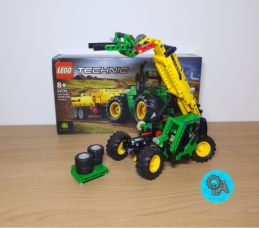 LEGO MOC Telehandler a 42136 B Model by O.L.A_Tech | Rebrickable ...