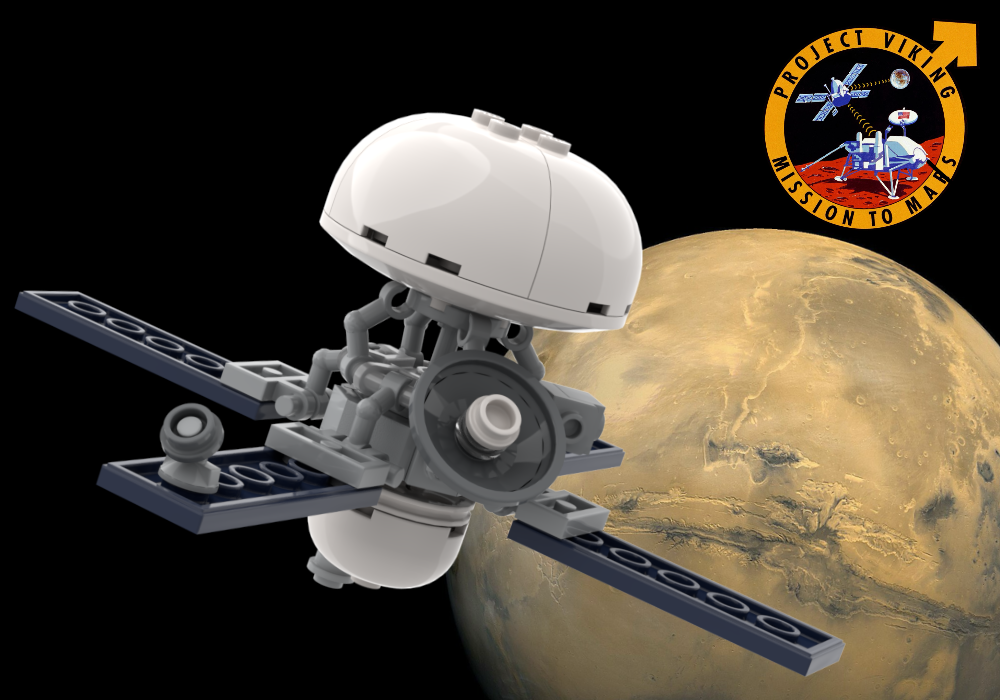 LEGO MOC-200381 Viking 1 / Viking 2 Orbiter by OrchardBuilds