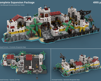 LEGO MOC-200413 Complete Expansion Package: Eldorado Fortress