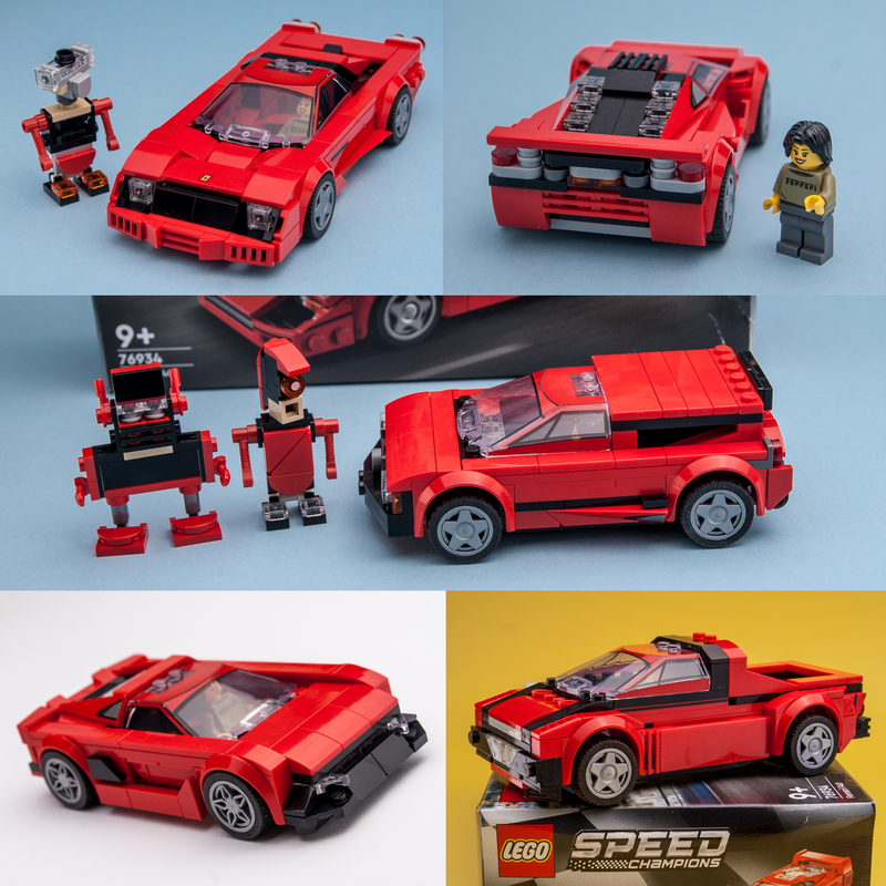 LEGO MOC-200500 Red mocs ... Very red mocs by Keep On Bricking ...