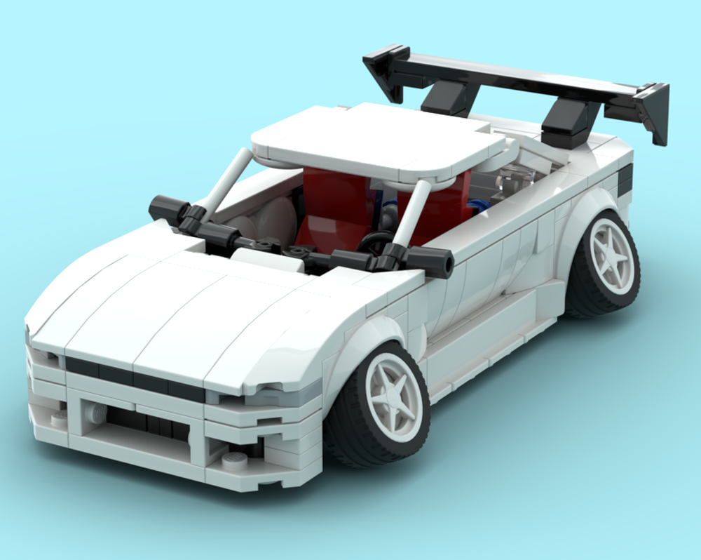 LEGO MOC Nissan Silvia S14 by S_customs | Rebrickable - Build with LEGO