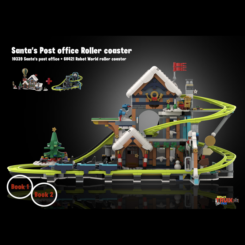 Model: Santa's Post office Roller coaster | Designer: iTavix