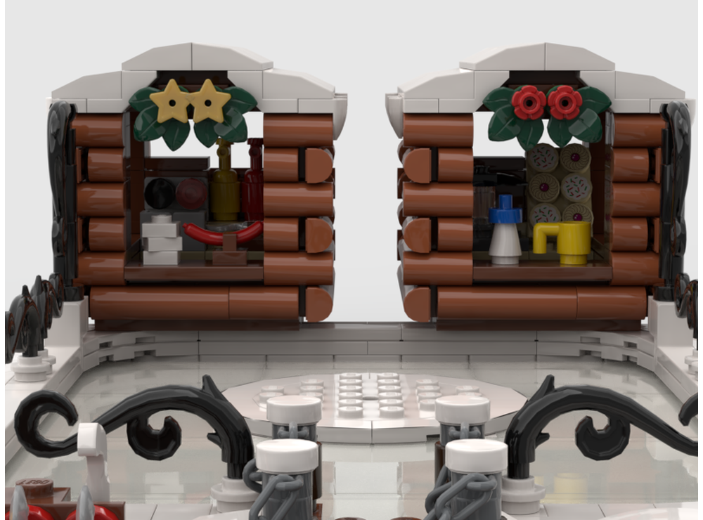 LEGO MOC-200549 Winter village ice skating rink by Peter2511 ...