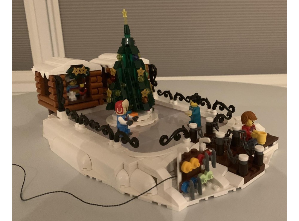 LEGO MOC-200549 Winter village ice skating rink by Peter2511 ...