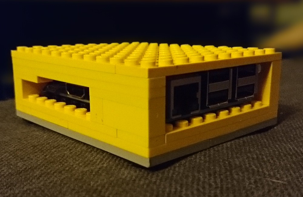LEGO MOC Raspberry Pi 3 case by neepheid | Rebrickable - Build with LEGO