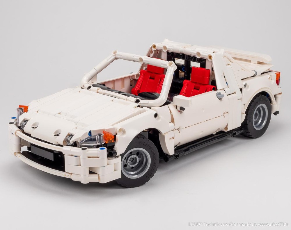 LEGO MOC Honda CR-X del Sol by Nico71 | Rebrickable - Build with LEGO