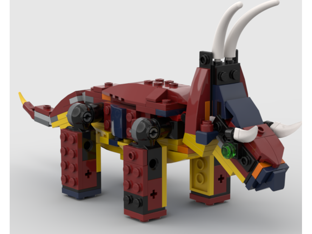 LEGO MOC-200633 2x 31102 diabloceratops eatoni 1:20 by Ddommark ...