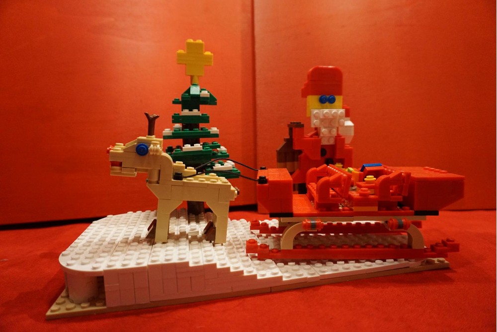 LEGO MOC-20070 Red Nosed Rudolf & his Sleight by Taran | Rebrickable ...