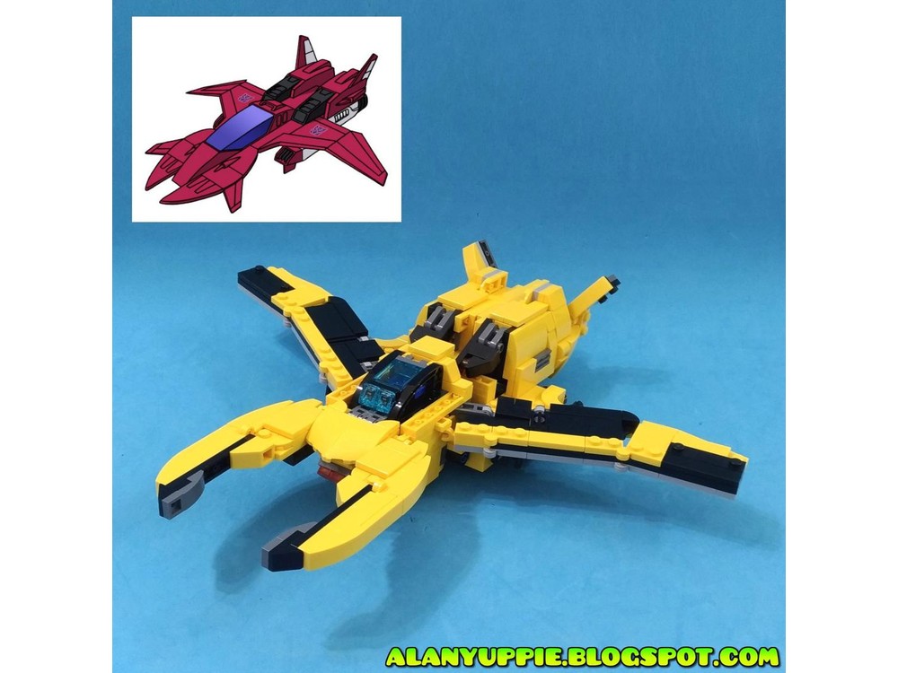 LEGO MOC-200723 Transformer Space Cruiser (Misfire) using LEGO