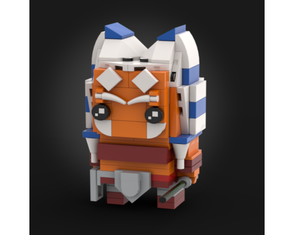 Lego Moc Ahsoka Tano By Custominstructions Rebrickabl vrogue.co