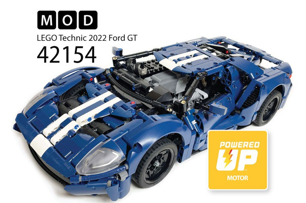 LEGO MOC 42154 Ford GT RC MOD for Powered Up Motors by otrans ...