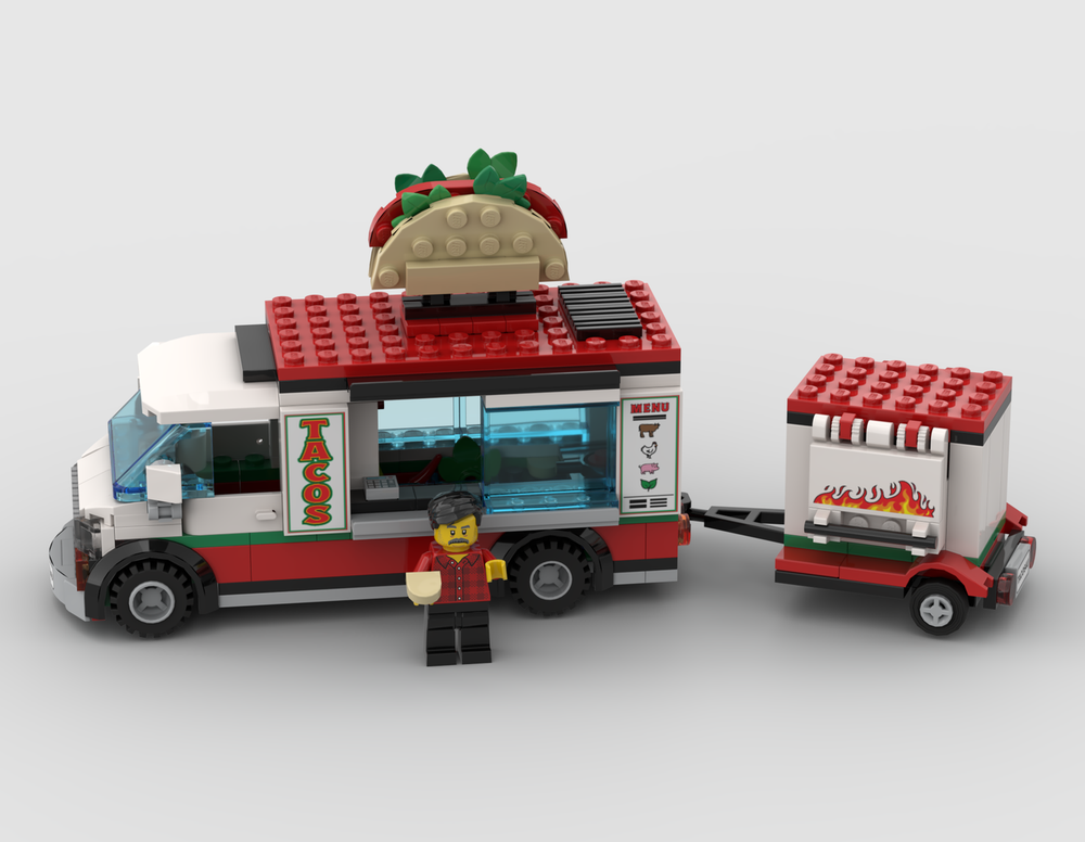 Lego taco truck online