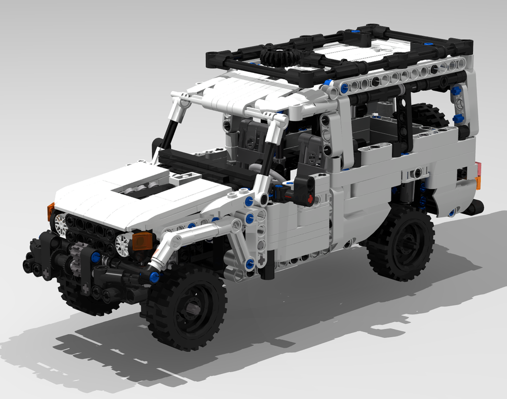 LEGO MOC-200900 Toyota Land Cruiser HZJ 75 by Thera45