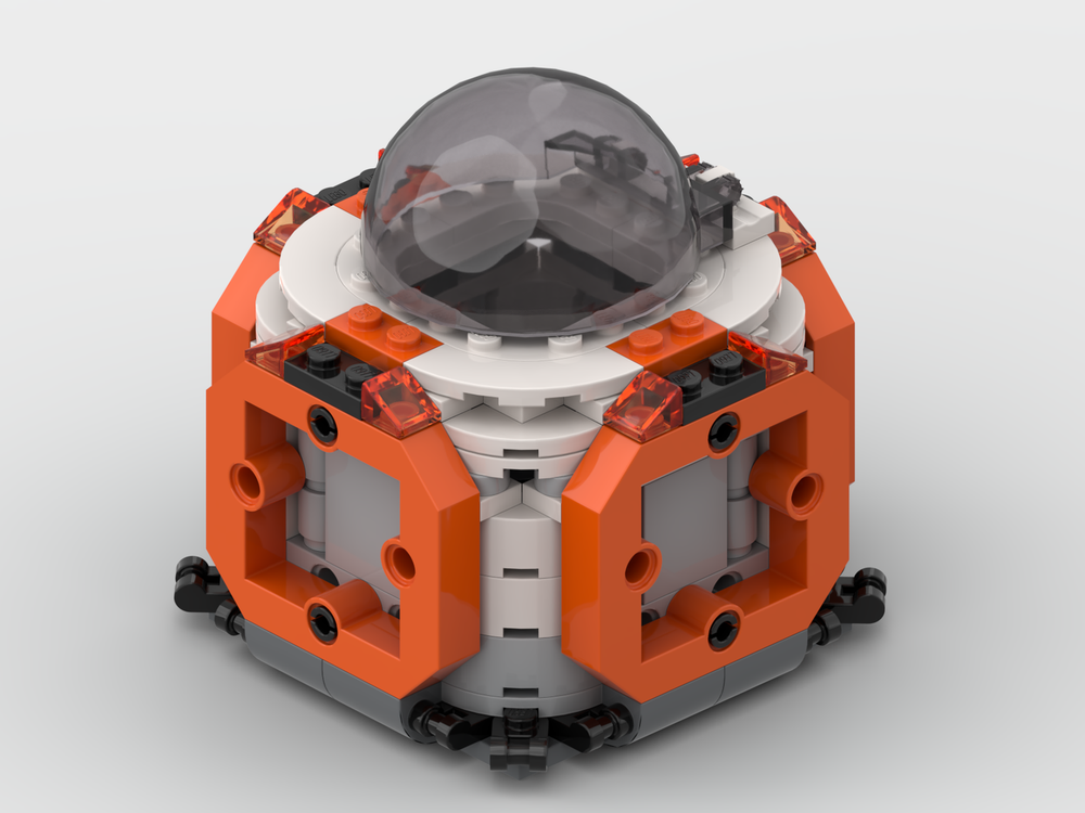 モコページ LEGO MOC City Space Module X by LeFisch | Rebrickable - Build with