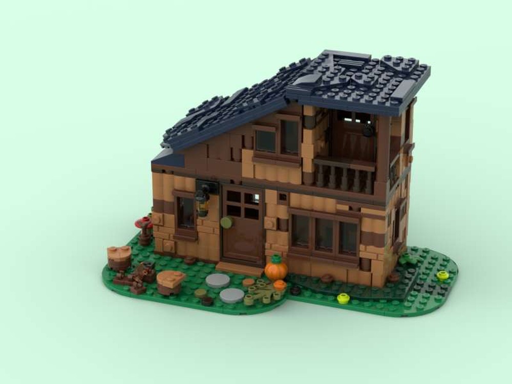 LEGO MOC 21318 Hutte Tutti by RitaBrick Rebrickable Build with LEGO