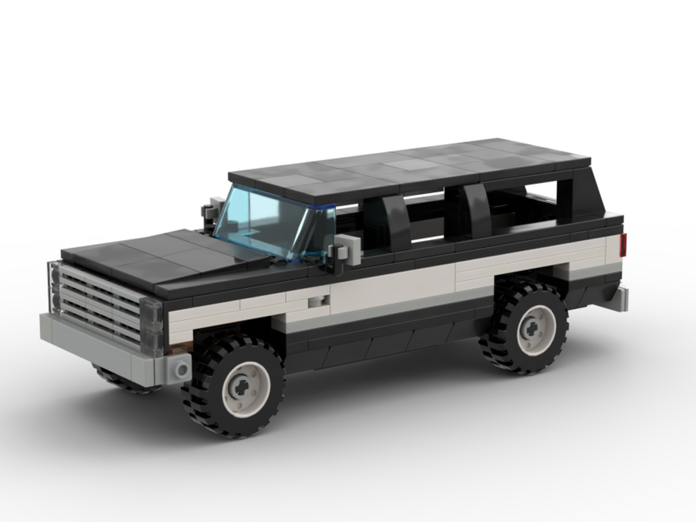 LEGO MOC GMC Surburban/Yukon by N_LegoGarage | Rebrickable - Build with ...