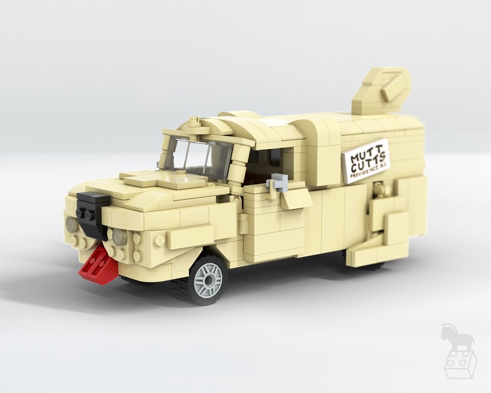 LEGO MOC-20096 Dumb & Dumber Mutt Cutts Dog Van (Cars 2018