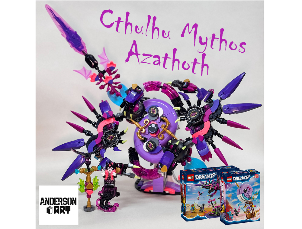 LEGO MOC Cthulhu Mythos - Azathoth (Demon/Devil) (LEGO Dreamzzz 71483 ...