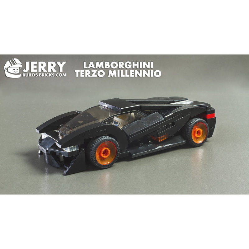 LEGO MOC Lamborghini Terzo Millennio by jerrybuildsbricks