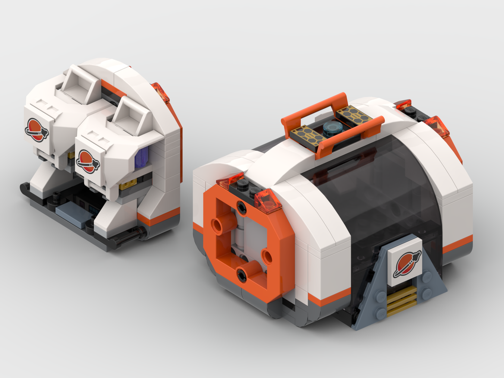 LEGO MOC-201006 City Space Module Pack 1 by LeFisch | Rebrickable ...