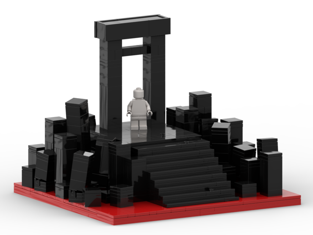 LEGO MOC The Red Gate from Signalis (2022) by SomeGuyBuilds ...