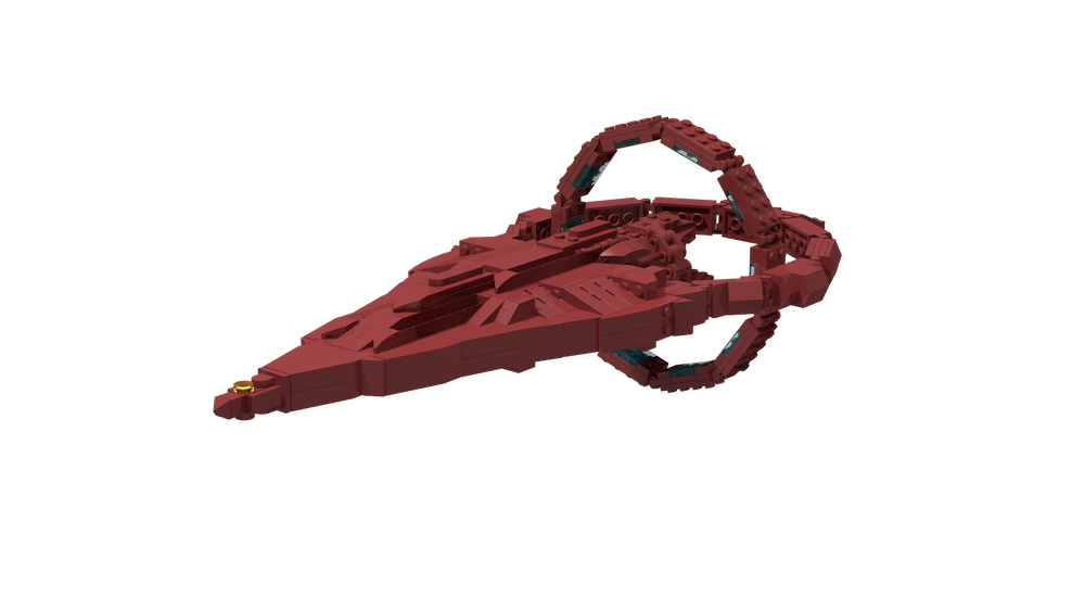 LEGO MOC Vulcan D'Kyr-Class Battleship by LegendAJ | Rebrickable ...