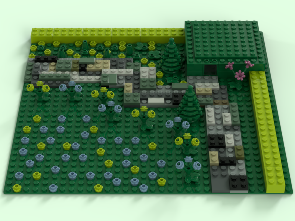 LEGO MOC-201089 Park by Autozout | Rebrickable - Build with LEGO